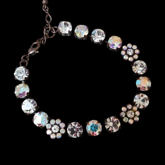 Swarovski Crystal Earrings & Bracelet Set - Picture 4 of 5